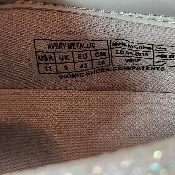 Vionic Iridescent Slip-On Sneakers - Picture 4 of 12